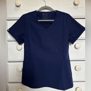 Navy blue Figs scrub set